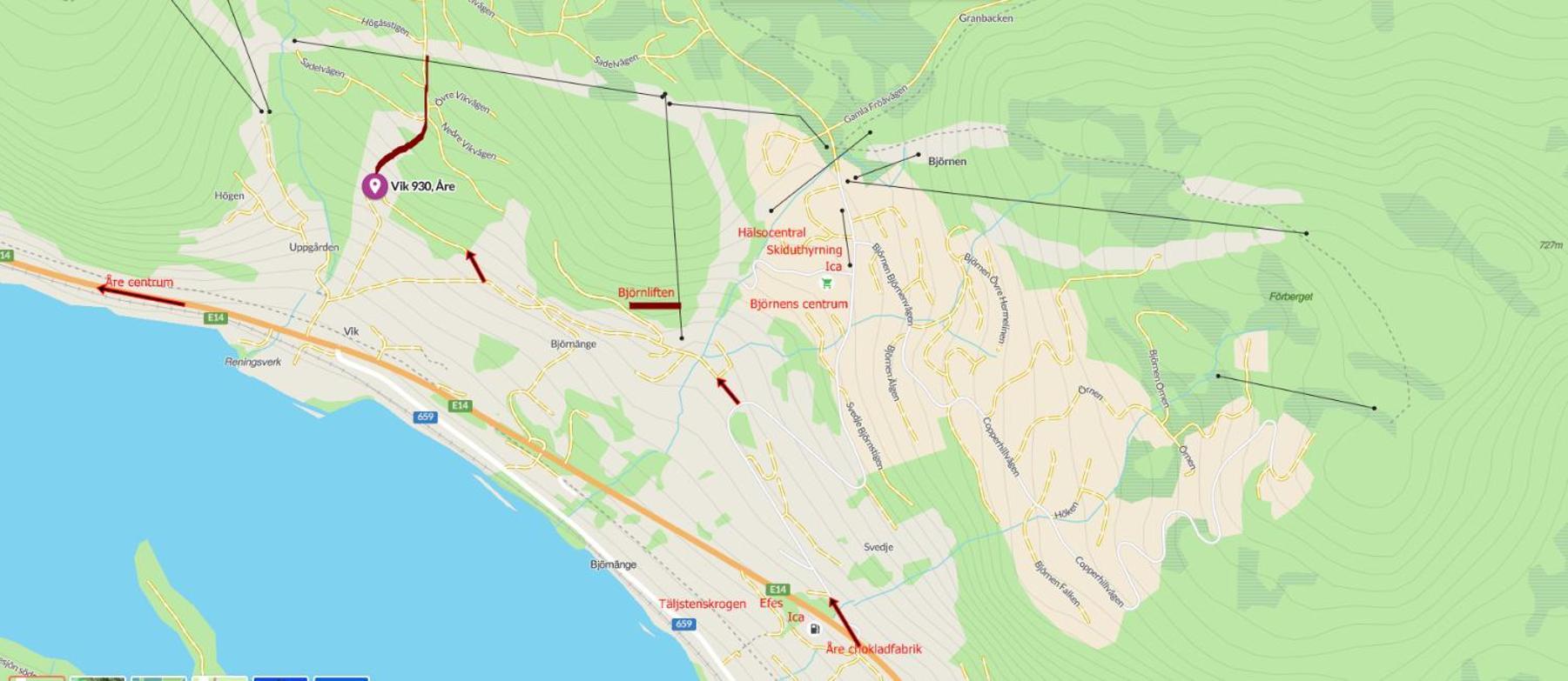 Solbergs, Fint Attefallshus I Vik, Åre